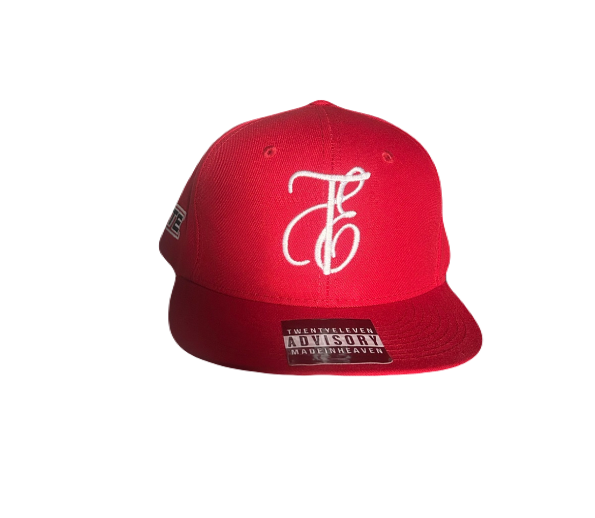 CLASSIC LOGO FITTED HAT (RED)