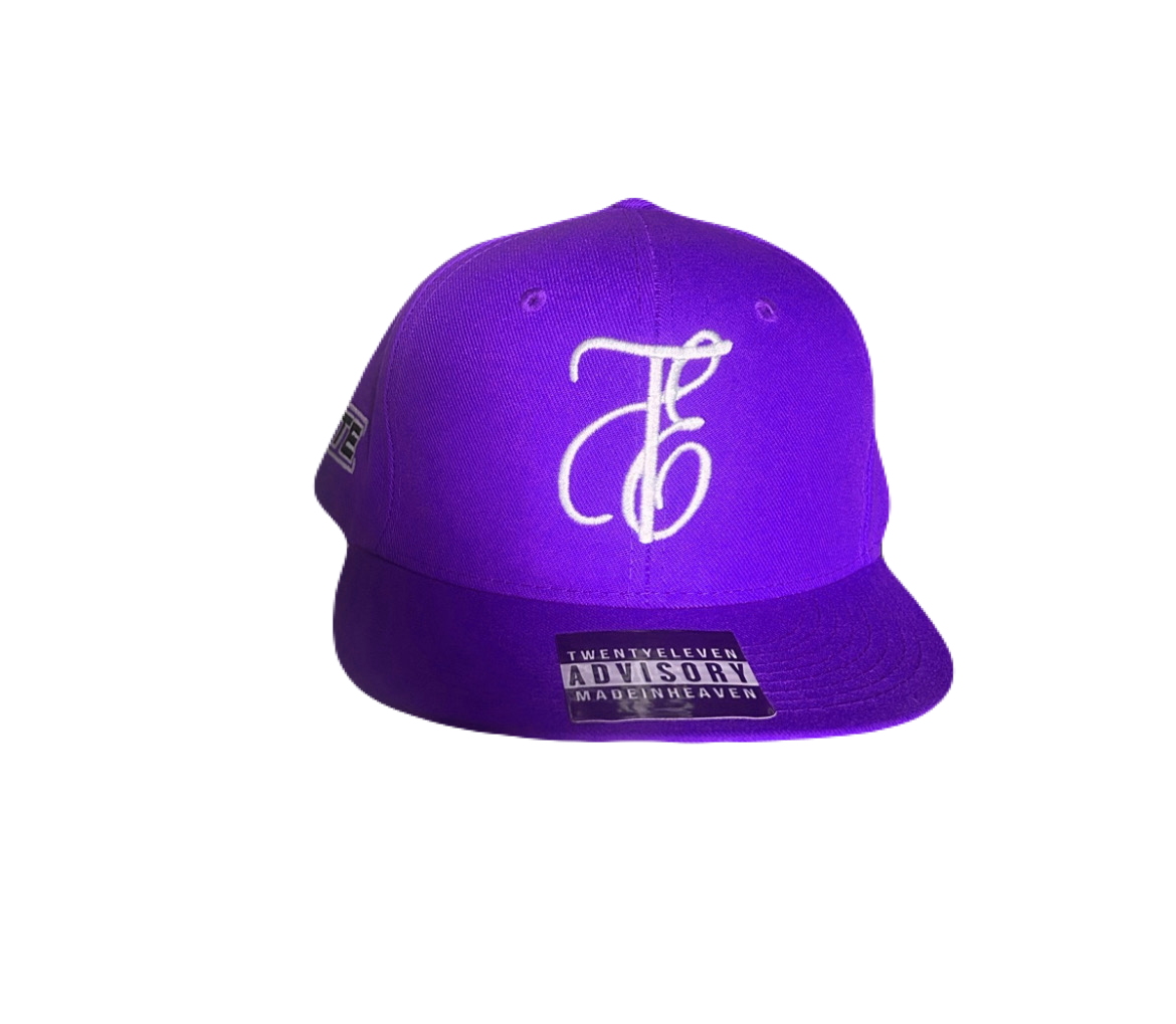 CLASSIC LOGO FITTED HAT (PURPLE)