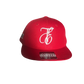 CLASSIC LOGO FITTED HAT (RED)