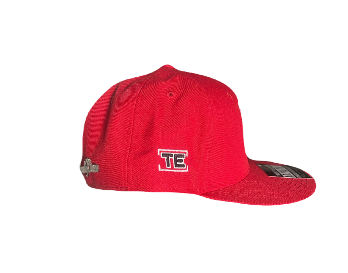 CLASSIC LOGO FITTED HAT (RED)
