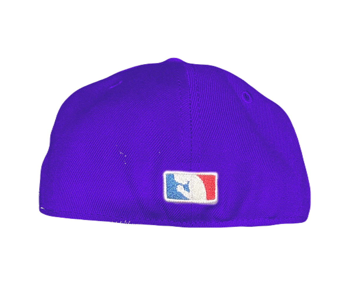 CLASSIC LOGO FITTED HAT (PURPLE)